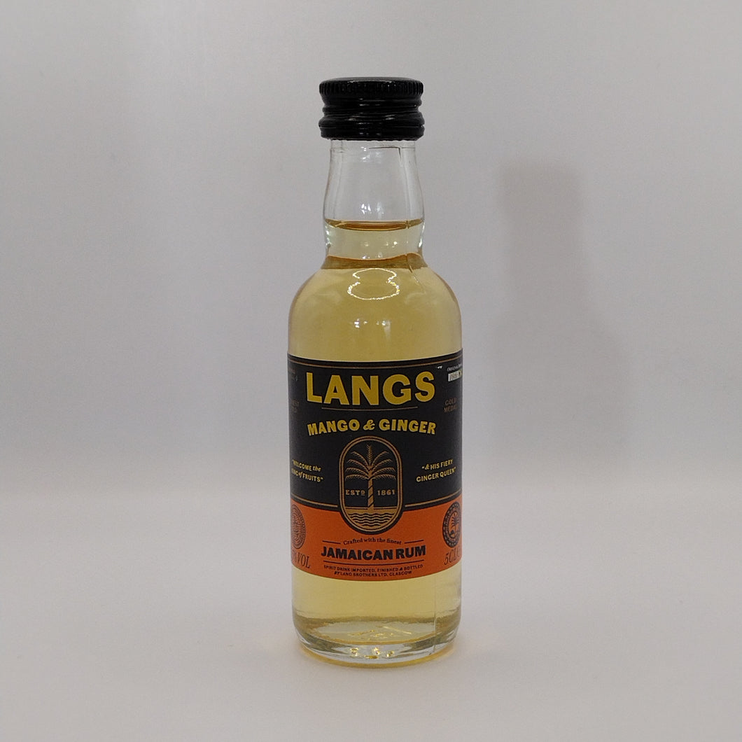 Langs Mango & Ginger Rum 5cl