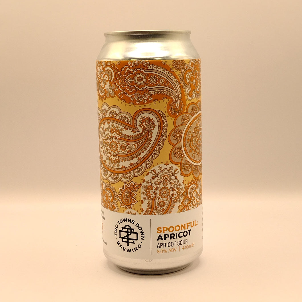Two Towns Down Spoonful: Apricot Sour 440ml