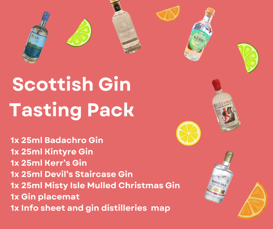 Scottish Gin Tasting Pack (5x25ml)