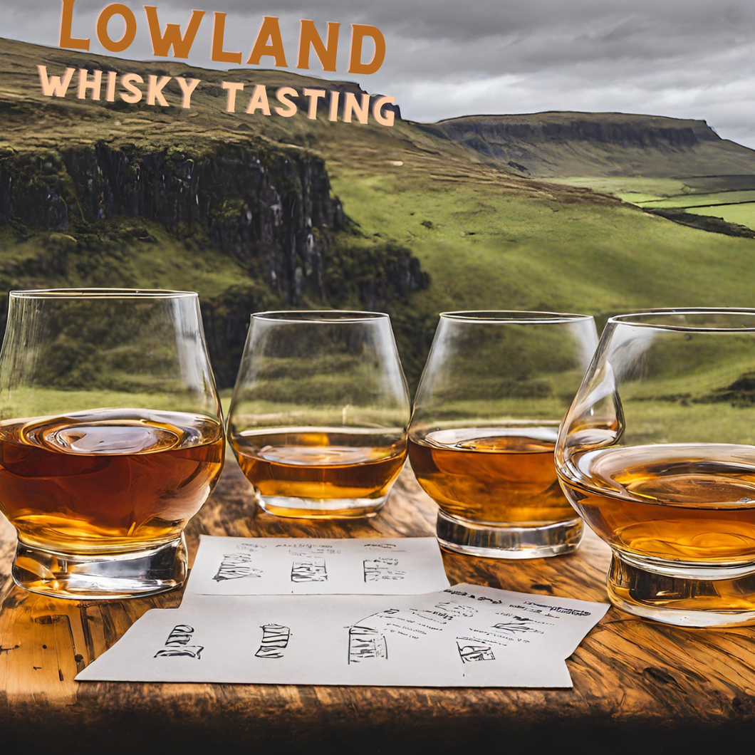 Lowlands Whisky Tasting 19th April 2024 7.30pm