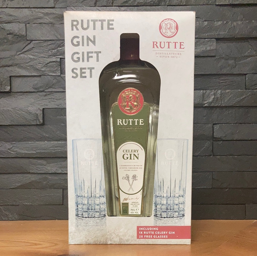 Rutte Celery Gin Glasspack 70cl